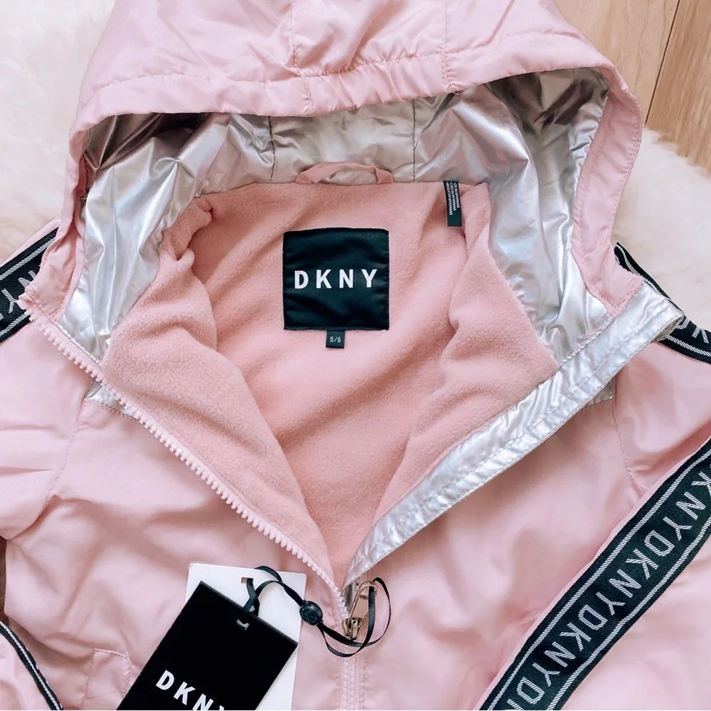 DKNY girls jacket - size 5-6